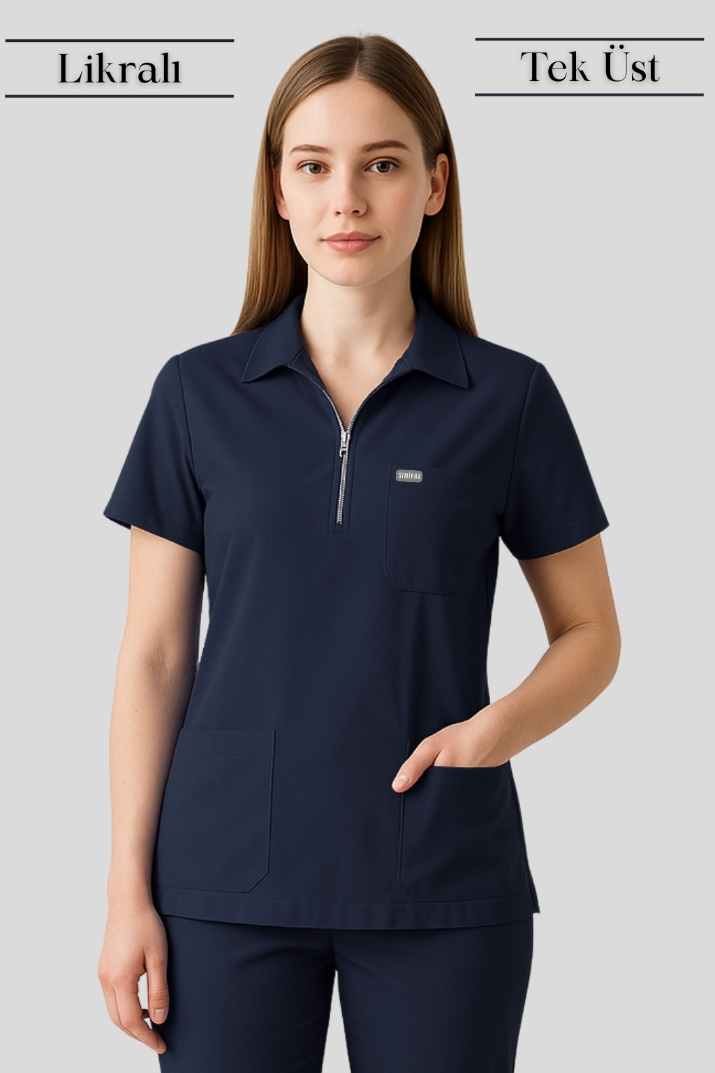 Simirna PoloFit Tek Üst